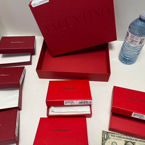 Salvatore Ferragamo empty boxes, NEW, VALENTINO FROM SAKS CLOSURE - Picture 7 of 7